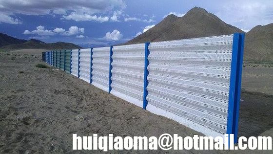 شبكة حاجز رياح مثقبة، شاشة قمع الغبار المضادة للرياح، أسوار حماية من الرمال