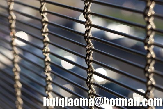 شبكة معدنية زخرفية معلقة للسقف، واجهات معدنية زخرفية طويلة العمر