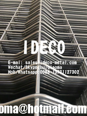 3D الحامية شبكة الحاجز لوحة، 3D الحامية سلك لوحة السياجات، V-الانحناء الحامية شبكة الحماية السياج
