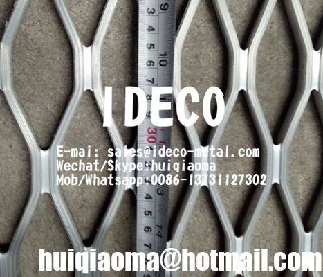 6063-T6 الألومنيوم الموسعة الصفائح المعدنية، AMPLIGRIP الممرات الصفائح الألومنيوم الممرات منصة الشبكة الموسعة