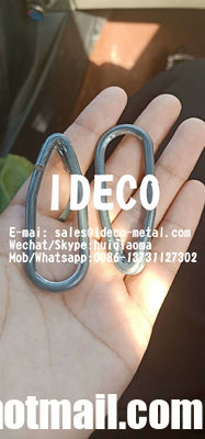 مقاطع TECCO المطلية بالزنك والألمنيوم من أسلاك فولاذية عالية الشد 1770 ميجا باسكال، مقاطع توصيل شبكة TECCO لحواجز صخور Galfan