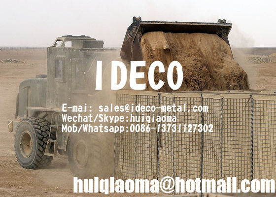 وحدة HESCO Concertainer، حواجز HESCO MIL الدفاعية للملاجئ السكنية، حصون تخزين الذخيرة