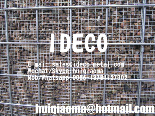 Garden Gabion Fences, Welded Wire Gabion Mesh Panels, Decorative Rock Stone Fences, Gabion Barriers, Metal Net
