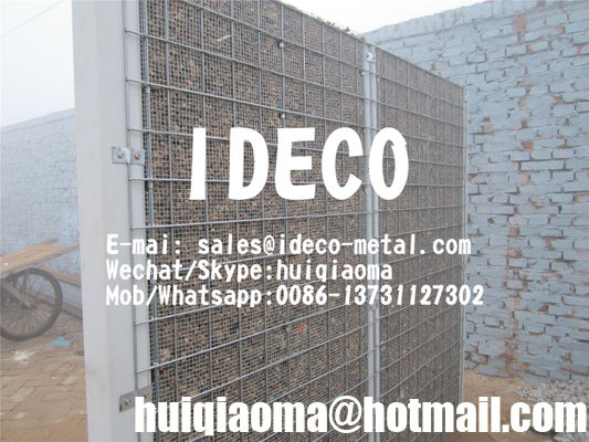 Garden Gabion Fences, Welded Wire Gabion Mesh Panels, Decorative Rock Stone Fences, Gabion Barriers, Metal Net